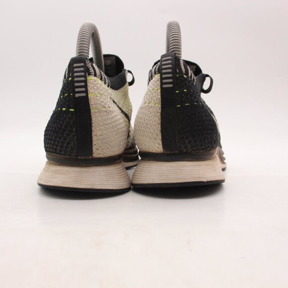 Nike Flyknit Racer Men's 6.5 Black Fabric Running Shoes Sneakers 526628-011 - Picture 5 of 9